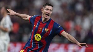 Gol Lewandowski Di Akhir Pastikan Tiga Poin Penting Barcelona