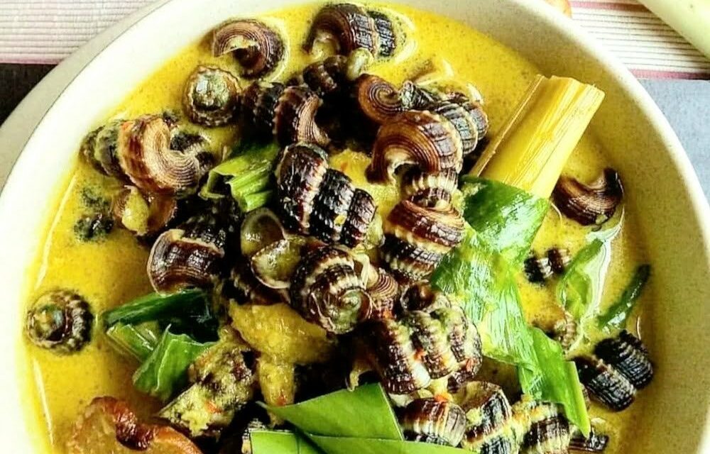 Gulai Siput Tanjung Pinang Jadi Buruan Turis Mancanegara