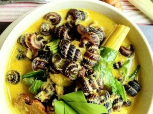 Gulai Siput Tanjung Pinang Jadi Buruan Turis Mancanegara