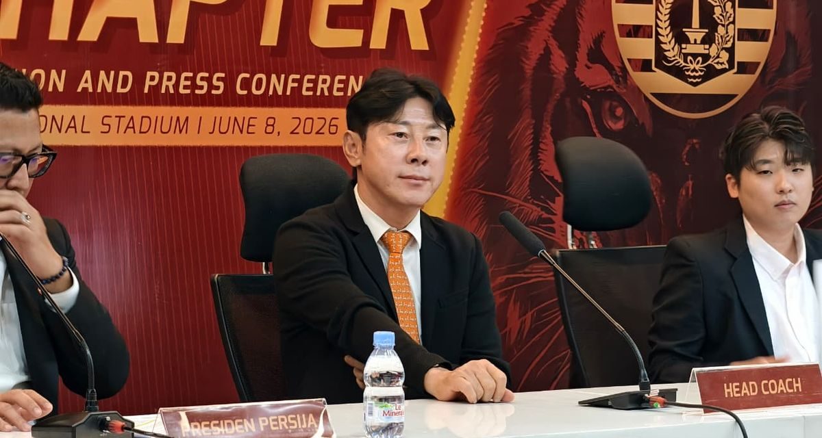 Persija Jakarta Resmi Tunjuk Shin Tae-yong Jadi Pelatih Baru