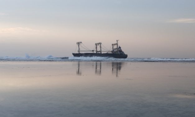 Badai Tropis Pasifik Paksa Kapal Kargo Memutar Ke Jalur Selatan