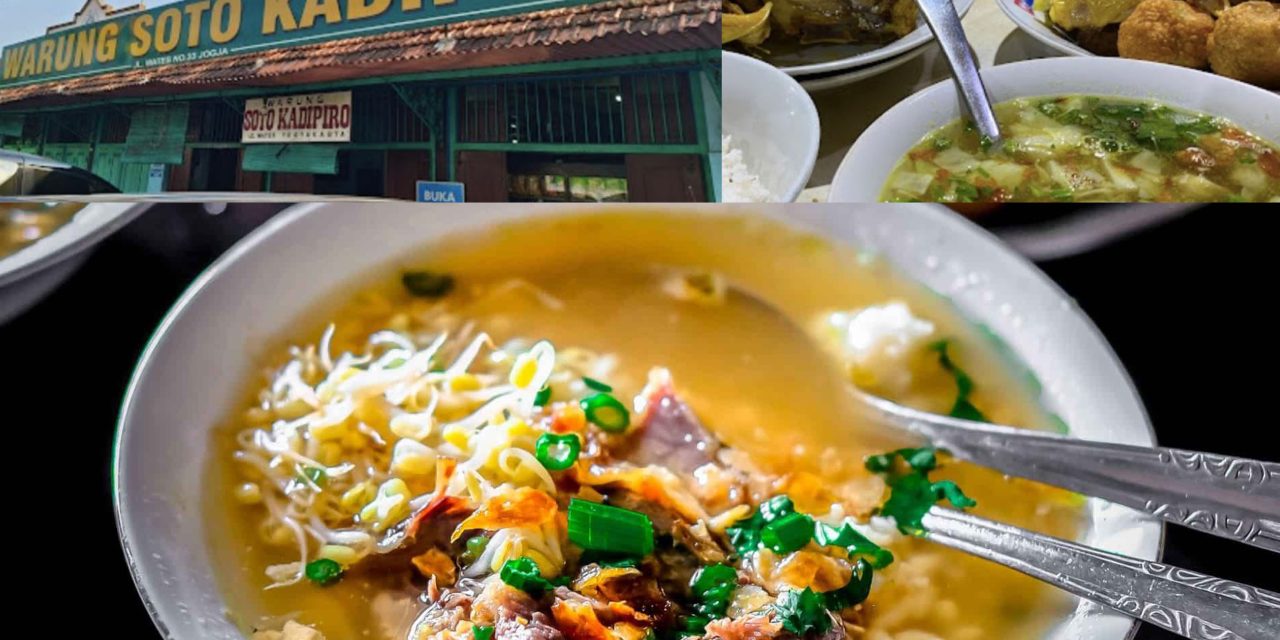 Soto Kadipiro Yogyakarta: Kuliner Soto Ayam Kampung Legendaris