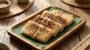 Kue Jaddaddah Khas Madura: Olahan Ketan Panggang Gurih