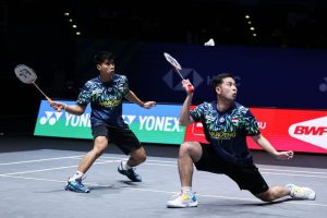 Sabar/Reza Sabet Kemenangan Straight Game Atas Denmark