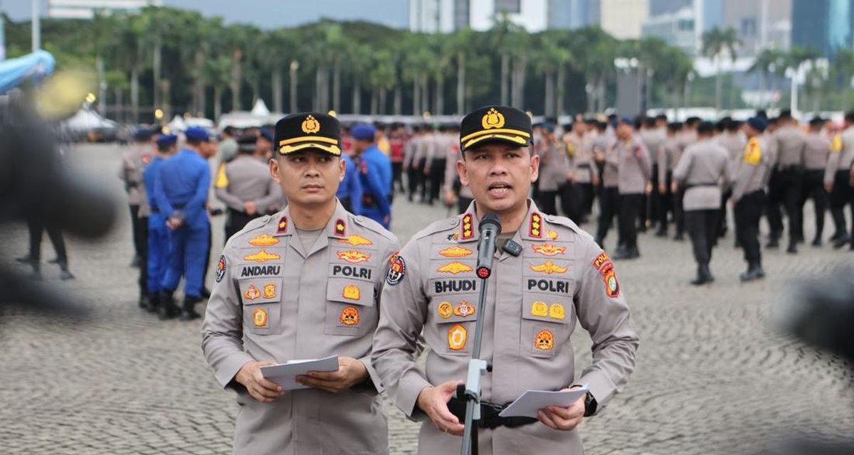 Polda Metro Siagakan Ribuan Personel Di Objek Vital Jakarta