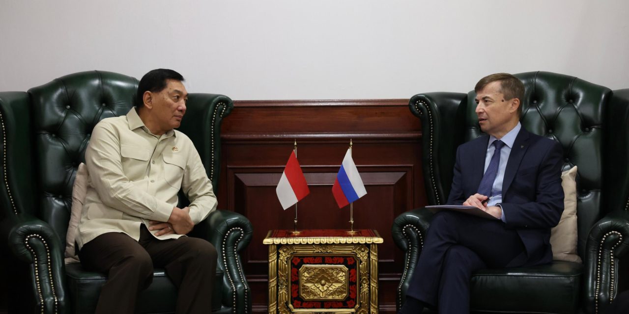 Menhan Sjafrie Sjamsoeddin Terima Kunjungan Dubes Rusia