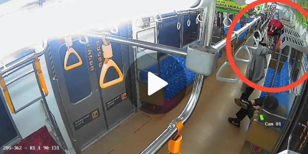 Aksi Pencurian Barang Penumpang KRL Bekasi Viral Di Medsos