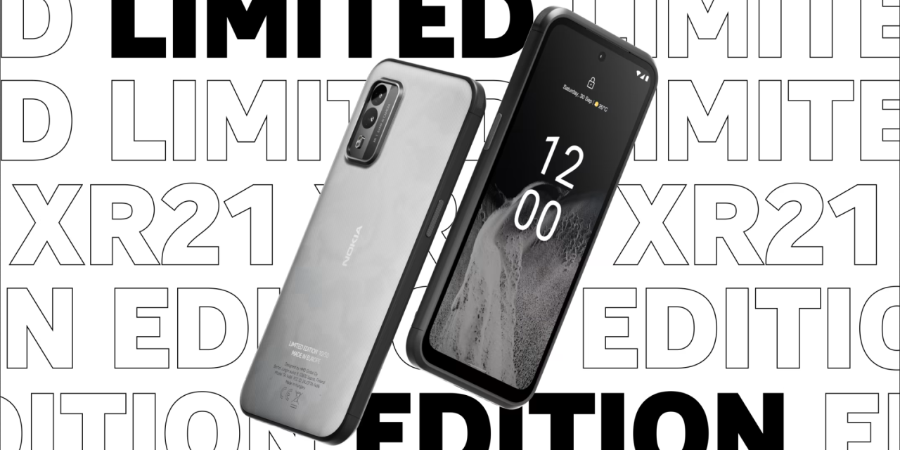 Nokia XR21 Limited Edition Bawa Standar Militer MIL-STD-810H